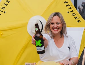 Laura Clacey, founder and CEO of SXOLLIE xider