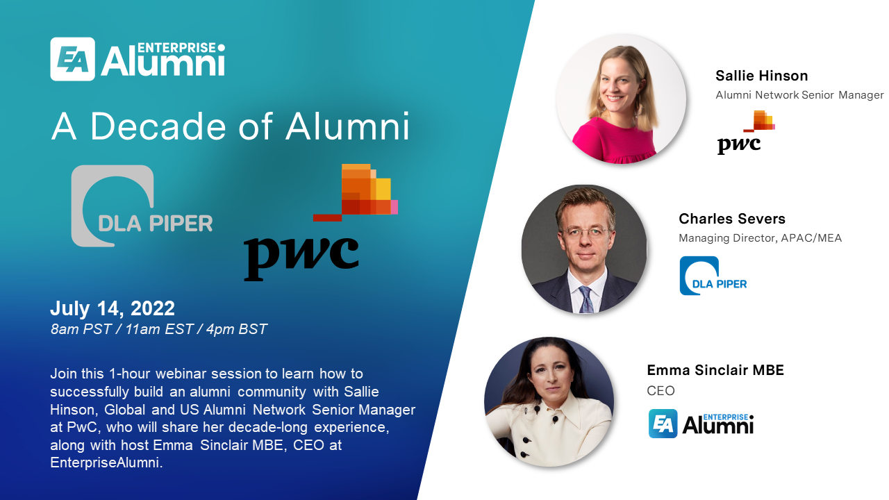 A Decade of Alumni with PwC and DLA Piper