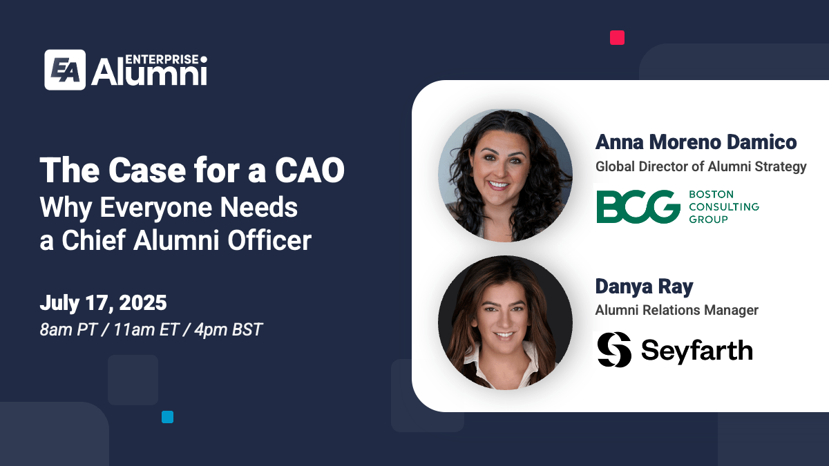 The Case for a CAO: Why Everyone Needs a Chief Alumni Officer